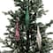 6 Pack 7.7" Peppermint Lane Shatterproof Teardrop Ornaments by Ashland®